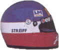 шлем Филиппа Стрейффа | helmet of Philippe Streiff
