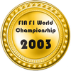 2003 gold F1 | 2003 золото Ф1