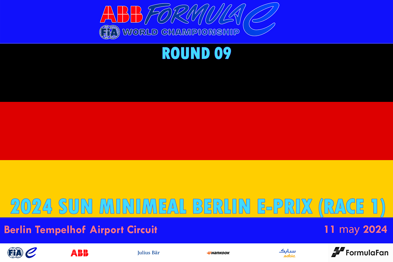 E-Prix Берлина 2024 (гонка 1) | 2024 AAB FIA Formula E SUN MINIMEAL Berlin E-Prix Race 1