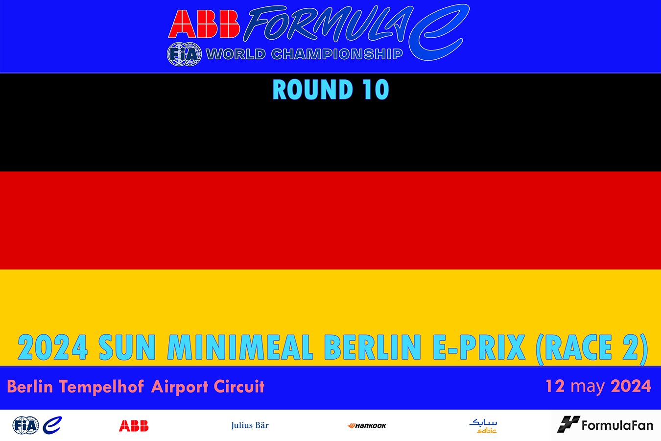 E-Prix Берлина 2024 (гонка 2) | 2024 AAB FIA Formula E SUN MINIMEAL Berlin E-Prix Race 2
